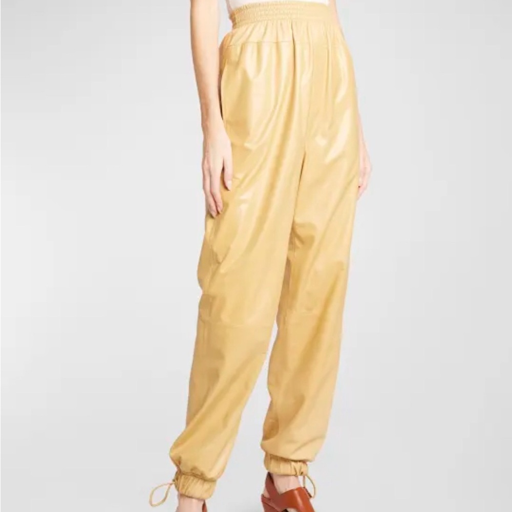 Loewe High-rise leather cargo trouser. Brand new with tags. Size XS.